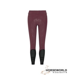 Trolle Projects Athletic Highwaist Full grip Ridebukser - Bordeaux