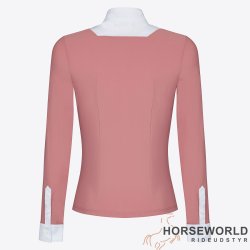 CT L/S Jersey Stvne Shirt m. Bib - Rose/Hvid