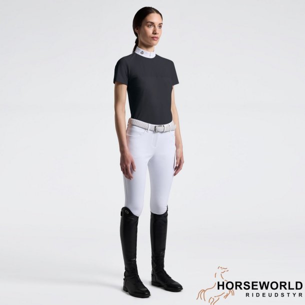 CT Perforated Jersey Inserts S/S Competition Shirt - Charcoal