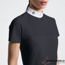 CT Perforated Jersey Inserts S/S Competition Shirt - Charcoal
