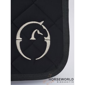 Vestrum Helsinki Dressur Underlag - Sort/Slv