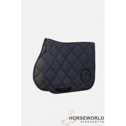 Vestrum Bordeaux TK Dressur Underlag - Gr/Navy Logo