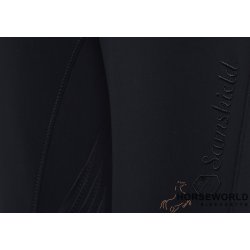 Samshield Chloe Embroidery High Waist Ridebukser Kn Grip - Navy