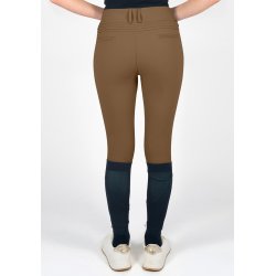 Samshield Clara High Waist Ridebukser Full Grip - Caramel