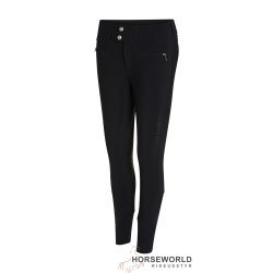 Samshield Clara High Waist Ridebukser Full Grip - Sort