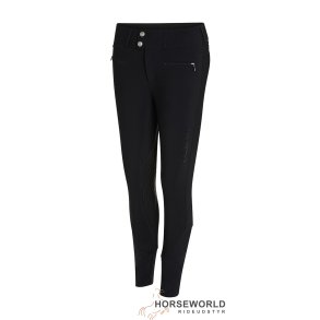Samshield Clara High Waist Ridebukser Full Grip - Sort