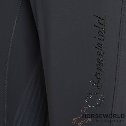 Samshield Diane Ridebukser Full Grip - Dark Shadow