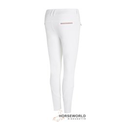 Samshield Clara High Waist Ridebukser Kn Grip - Hvid/Rosegold