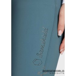Samshield Clara Ridebukser Full Grip - Stormy Sea