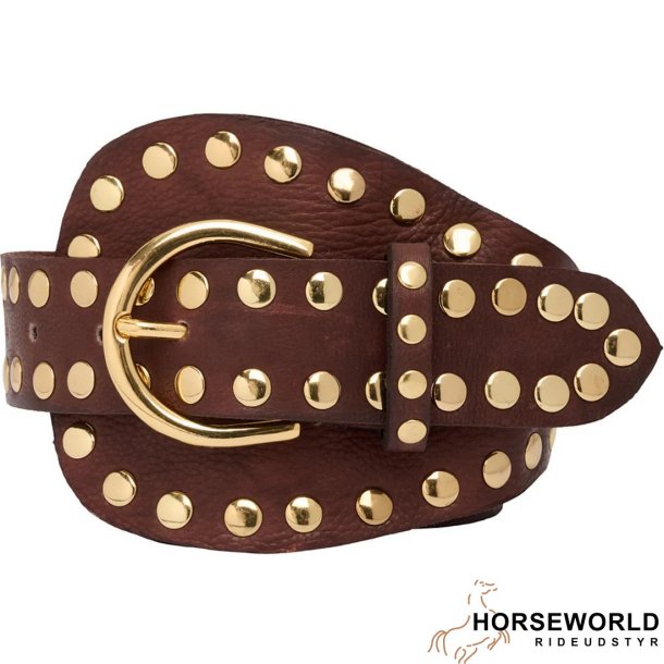tim&simonsen Dunja Stud B�lte - Chocolate/Guld