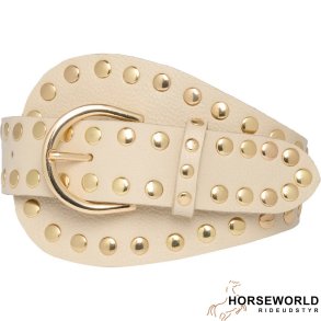 tim&simonsen Dunja Stud B�lte - Off White/Guld
