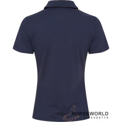Catago Nash SS Zip Polo - Navy
