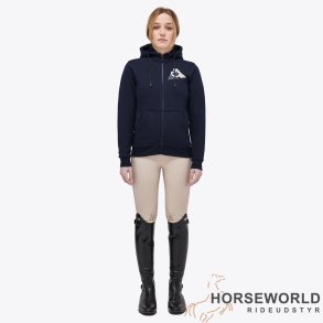 CT Cotton Piqu Zip Hoodie Junior - Navy