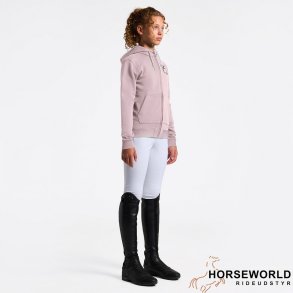 CT Floral Embroidy Logo Zip Hoodie Junior - Violet Ice