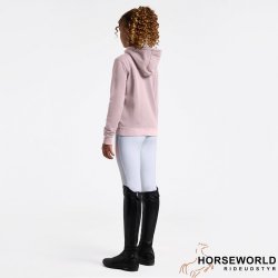 CT Floral Embroidy Logo Zip Hoodie Junior - Violet Ice