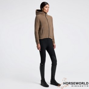 CT Fleece Zip Hoodie - Walnut