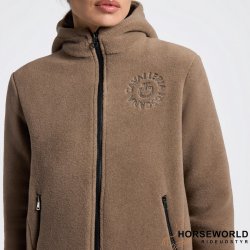 CT Fleece Zip Hoodie - Walnut