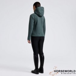 CT Fleece w/Orbit Embroidery Logo Zip - Jungle Green