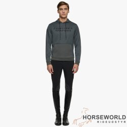 CT Bonded Piqu Herre Hoodie - Dark Grey