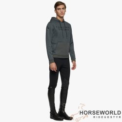 CT Bonded Piqu Herre Hoodie - Dark Grey