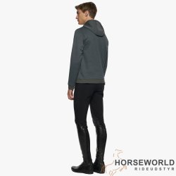 CT Bonded Piqu Herre Hoodie - Dark Grey