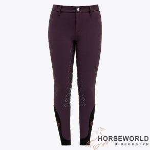 CT Line System Full Grip Junior Ridebukser - Plum