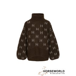 HST FAM Short Sweater - Dark Earth