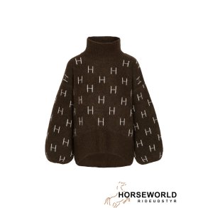 HST FAM Short Sweater - Dark Earth