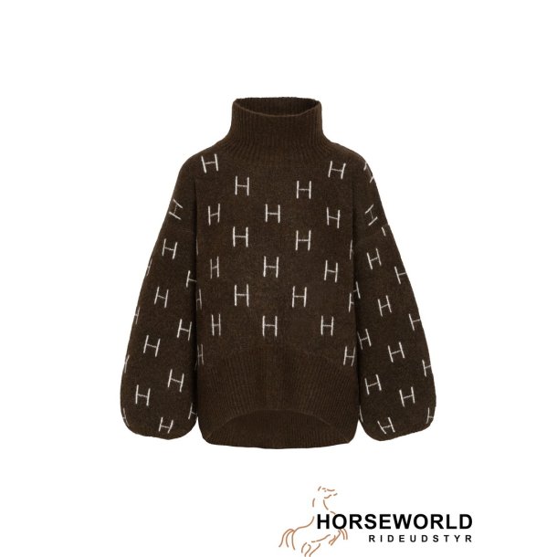 HST FAM Short Sweater - Dark Earth