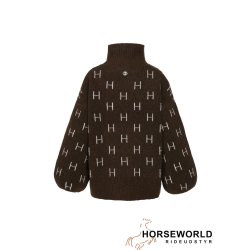 HST FAM Short Sweater - Dark Earth