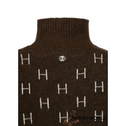 HST FAM Short Sweater - Dark Earth
