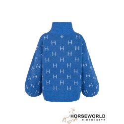 H�ST FAM Short Sweater - Blue Yonder