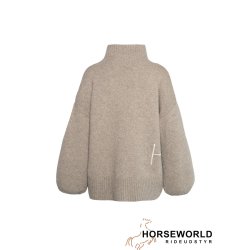HST Gianna Sweater - Light Brown Melange