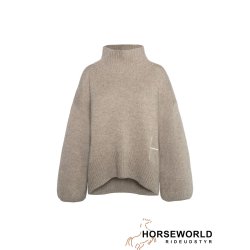 HST Gianna Sweater - Light Brown Melange