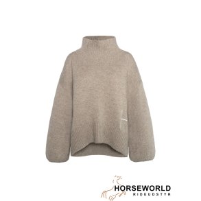 HST Gianna Sweater - Light Brown Melange