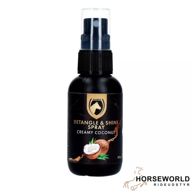 Excellent Detangle &amp; Shine Spray - Creamy Coconut 50ml.