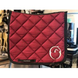 Vestrum Chicago Dressur Underlag - Bordeaux/Sort