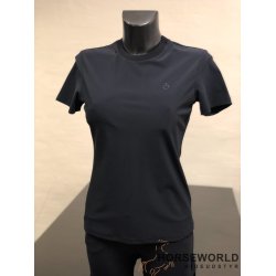 CT Perforated Jersey T-Shirt - Navy