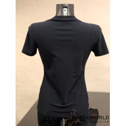 CT Perforated Jersey T-Shirt - Navy