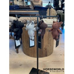 KLMonty Knitted Horse Bamse - Black