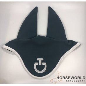 CT Jersey Stripe Fluehtte m. Soundless - Petrol/Hvid