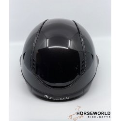Samshield 2.0 Miss Shield Ridehjelm Glossy Tiara - Black/Matt Black