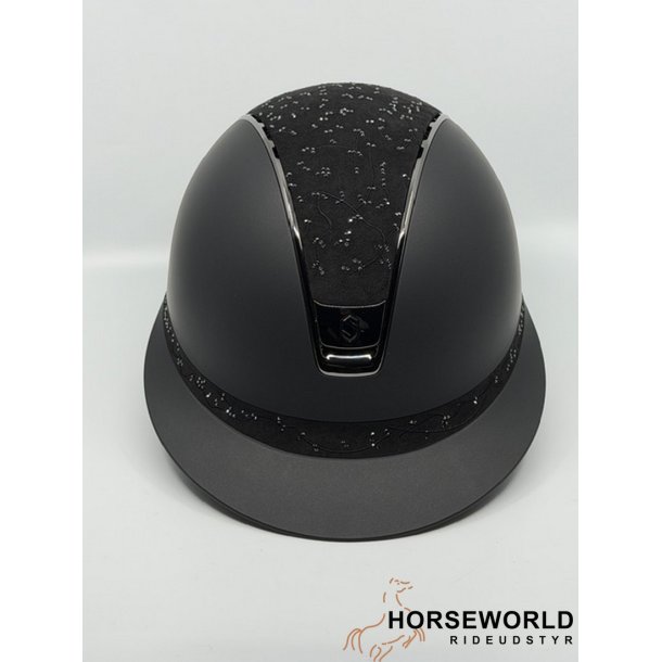 Samshield 2.0 Miss Shield Ridehjelm Shadow Matte Crystal Leaf - Black/Black Chrome