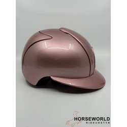 Kep Italia Cromo 2.0 Ridehjelm Polo Visor Diamond Crystal - Pink/Crystal Logo