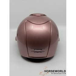 Kep Italia Cromo 2.0 Ridehjelm Polo Visor Diamond Crystal - Pink/Crystal Logo