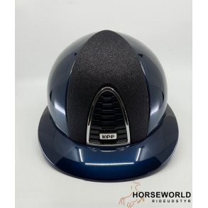 Kep Italia Cromo 2.0 Ridehjelm Polo Visor Shine Insert Star - Bl�/S�lv