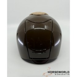 Kep Italia Cromo 2.0 Ridehjelm Standard Visor Diamond Brun - Brun/Light Beige Gold