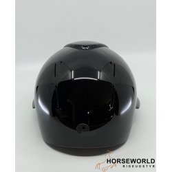 Kep Italia Smart Nova Metal Polish Black Star, Polo Visor, Beige Strap - Sort/Beige