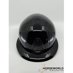 Kep Italia Smart Ridehjelm Polo Visor Polish - Sort/Sort