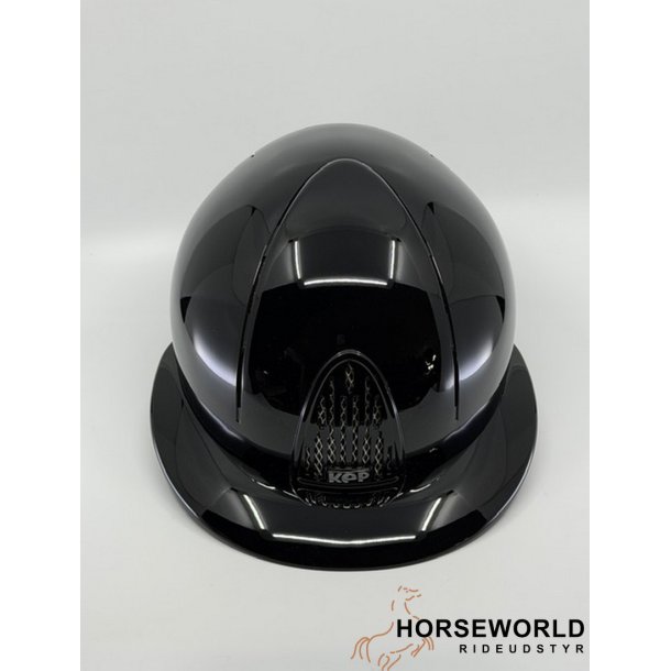 Kep Italia Smart Ridehjelm Polo Visor Polish - Sort/Sort